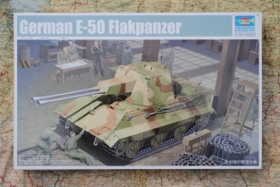 Trumpeter 01537 German E-50 Flakpanzer